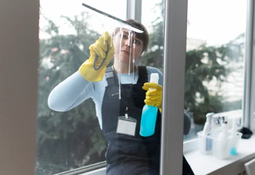 Nettoyage de vitres intérieures et extérieures à Cournonsec